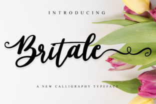 Britale Script: A Romantic Touch for Your Design