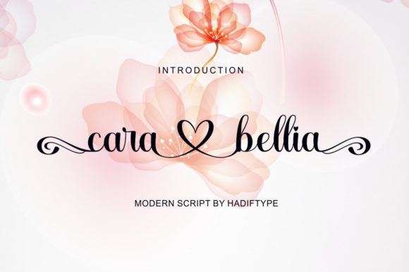 Cara Bellia Script: A Luxurious Touch for Your Designs