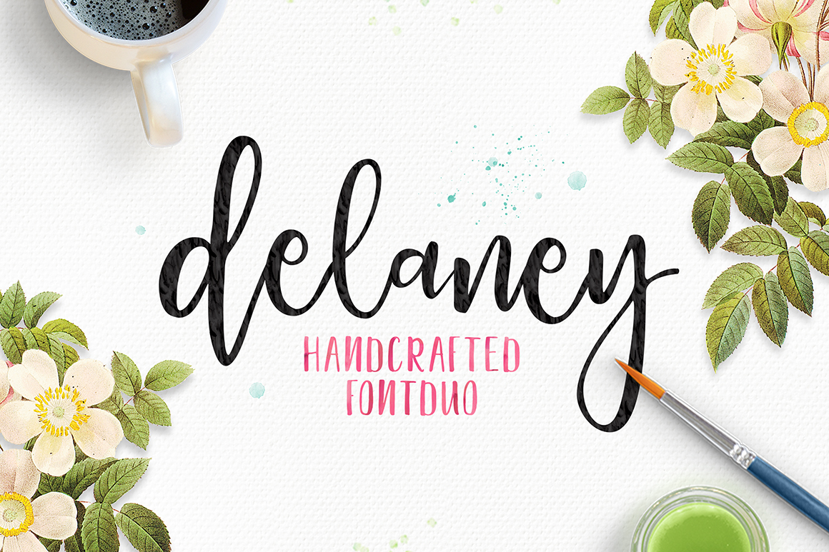 Delaney Script: A Hand-Brushed Font That Adds Personality to Your Text