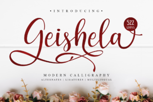 Geishela Script: Timeless Elegance in Typography