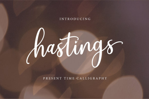 Hastings Script: A Timeless Font for Modern Creativity