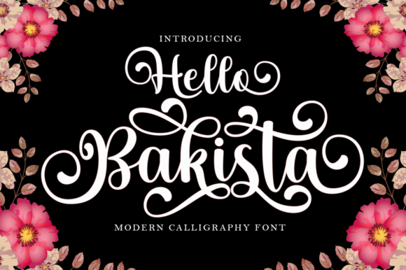 Hello Bakista Script: A Stylish Handwritten Font for Creative Designs