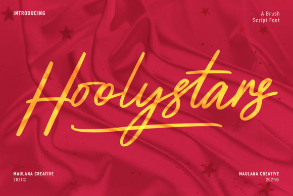 Hoolystars Script: A Versatile Brush Font for Creative Projects
