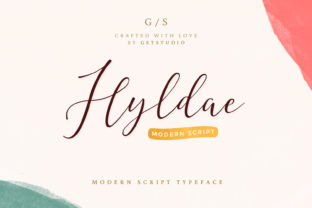 Introducing Hyldae Script: A Romantic and Modern Calligraphy Typeface