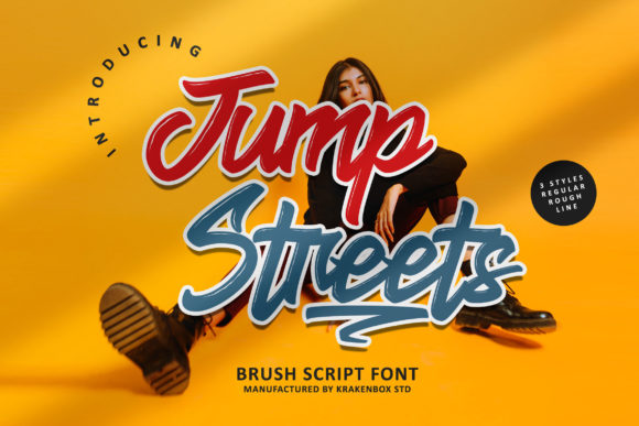 Jump Streets Script: A Versatile Handcrafted Font