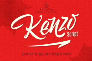 Kenzo Script: A Versatile Handwritten Font for Design Projects