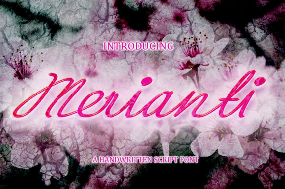 Merianti Script: Elevating Design with a Handwritten Touch
