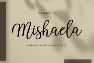 Mishaela Script: A Contemporary Font with an Authentic, Cute Vibe