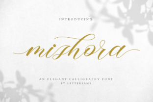 Mishora Script: The Art of Romantic Typography
