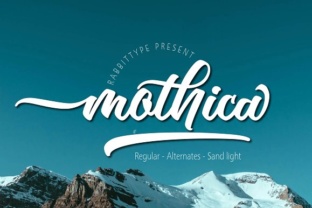 Mothica Script: A Versatile Handwritten Font for Modern Design