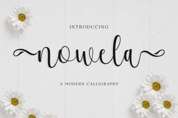 Nowela Script: Elevating Design with a Handwritten Touch