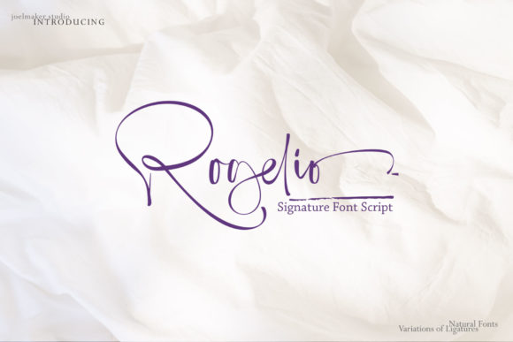 Rogelio Script: A Handwritten Font with Universal Appeal