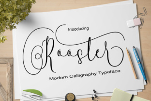 Rooster Script: A Stylish Calligraphy Font for Modern Typography