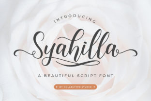 Syahilla Script: A Sweet and Friendly Handwritten Font for Modern Design