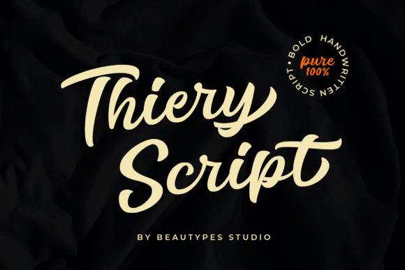 Thiery Script: A Modern, Elegant Choice for Branding and Design