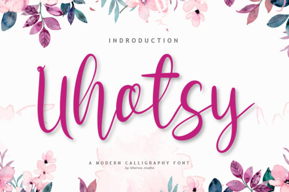 Uhotsy Script: A Timeless Handwritten Font for Modern Design